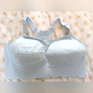 Women's High Support Embossed Racerback Run Sports Bra